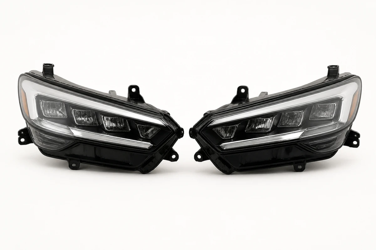 Hyundai Tucson headlights identification image