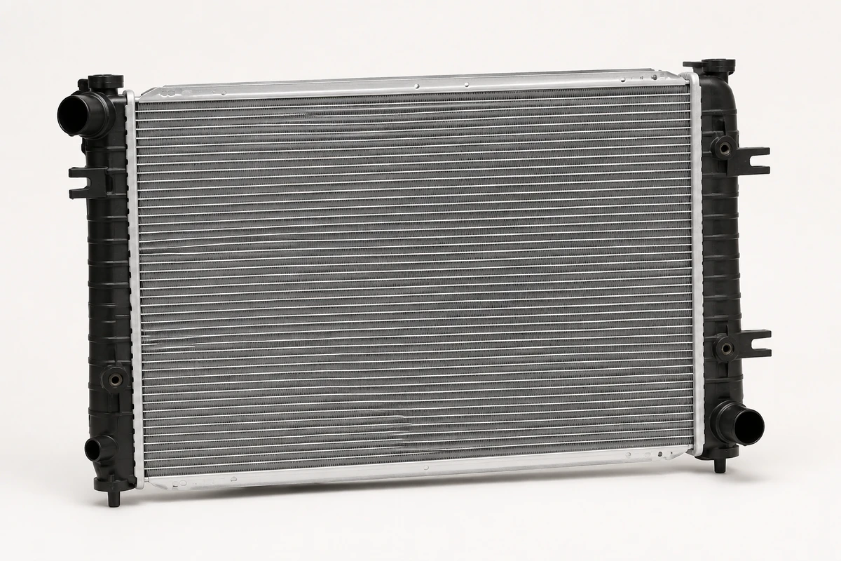 Hyundai Tucson radiator identification image