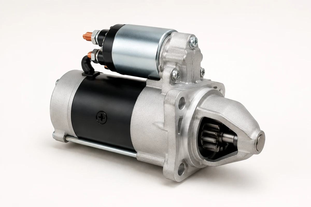 Hyundai Tucson starter motor identification image