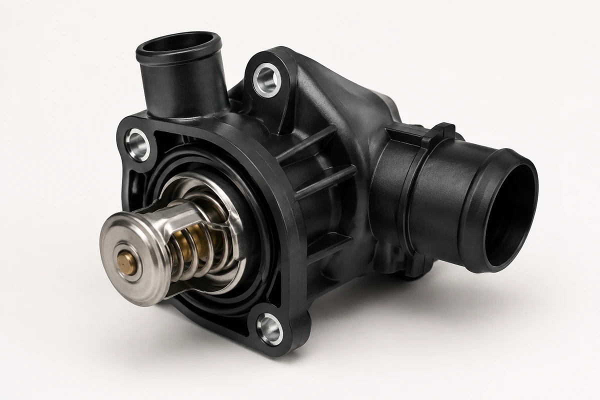 Hyundai Tucson thermostat identification image