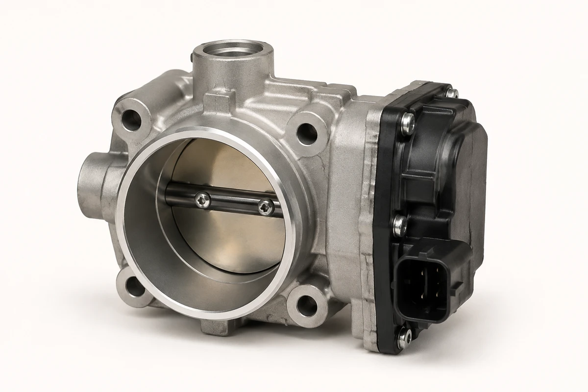 Hyundai Tucson throttle body identification image