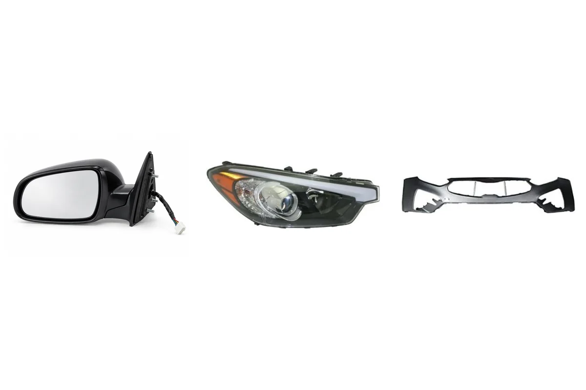 Kia Cerato Body, Lighting & Facelift Parts component reference