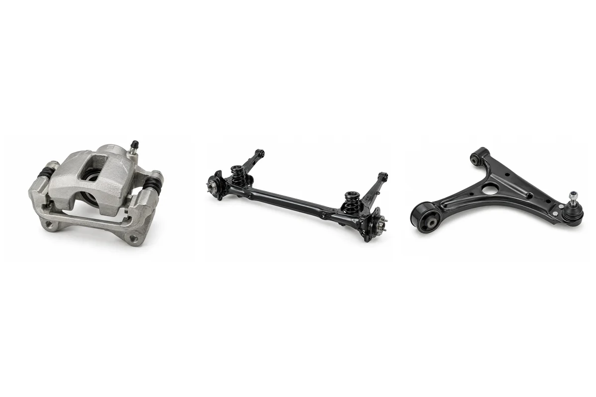 Kia Cerato Brakes, Steering & Driveline component reference
