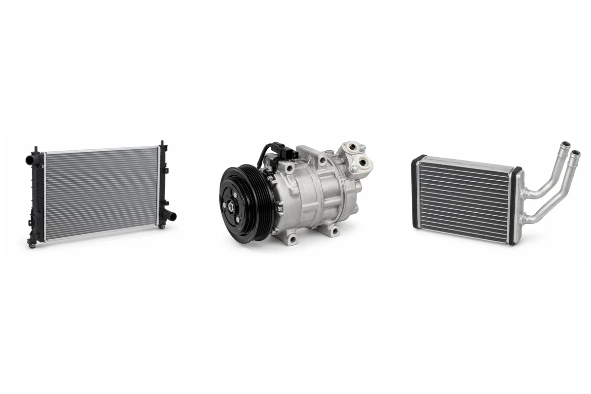 Kia Cerato Cooling & Climate Circuits component reference