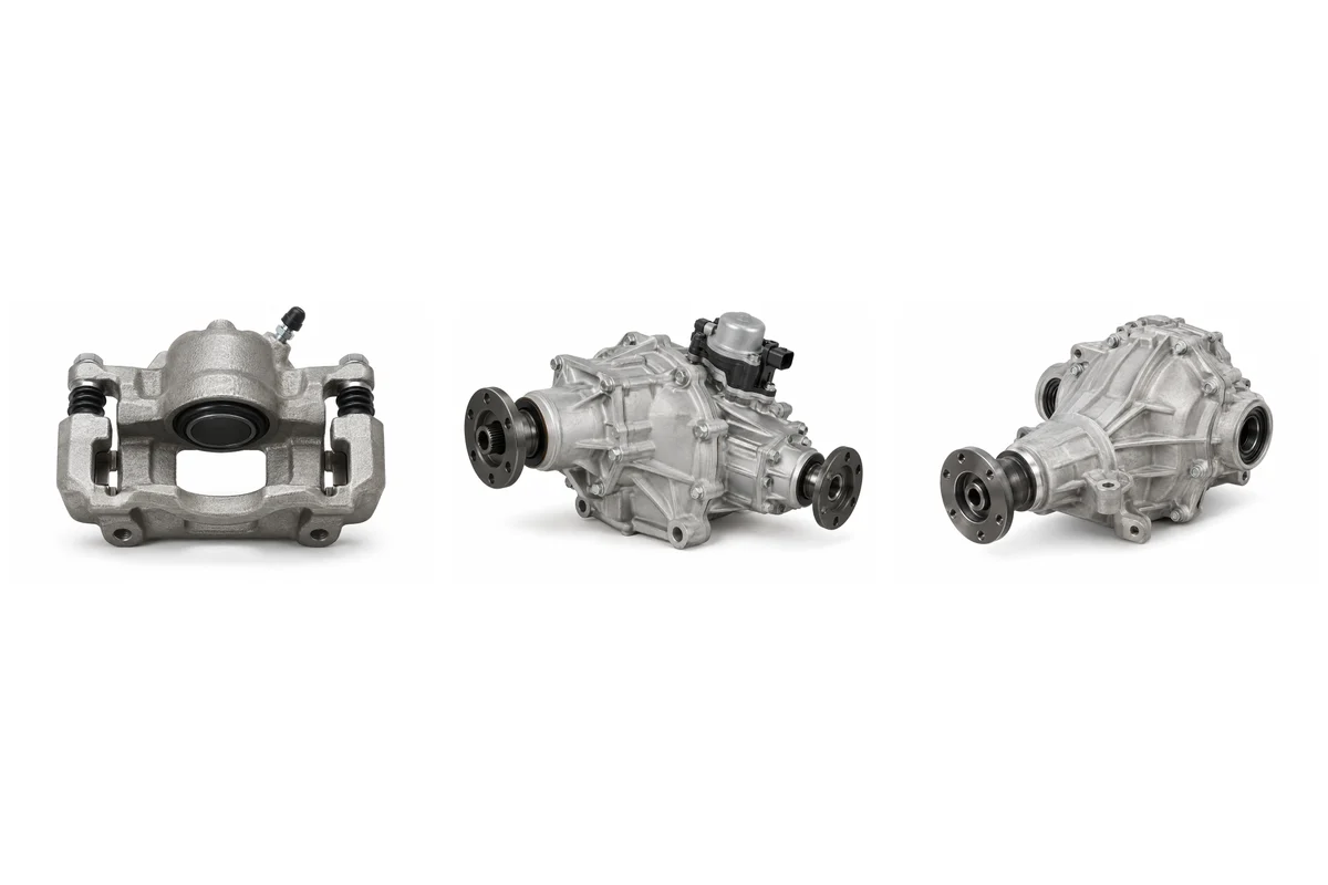 Kia Sorento Brakes, Steering & Driveline component reference