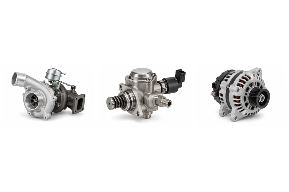 Kia Sorento Engine, Fuel & Electrical Parts component reference