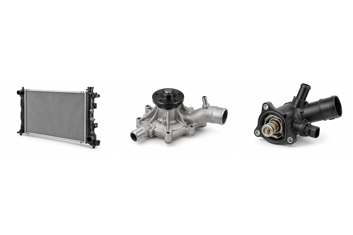 Kia Sportage Cooling & Climate Circuits component reference