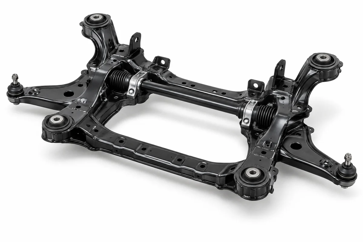 Compact SUV front suspension-carrier assembly type: subframe