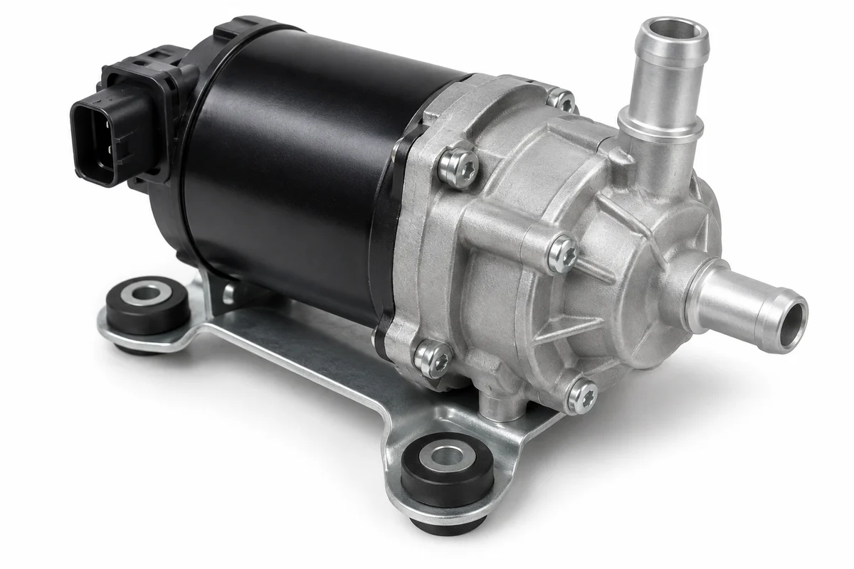 Low-voltage electric brake-vacuum-pump assembly type: brake vacuum pump
