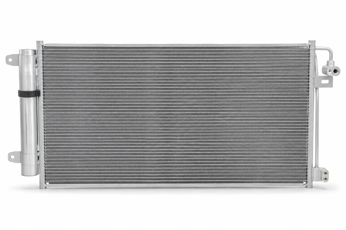 Representative a/c condenser for a Nissan Navara parts inquiry