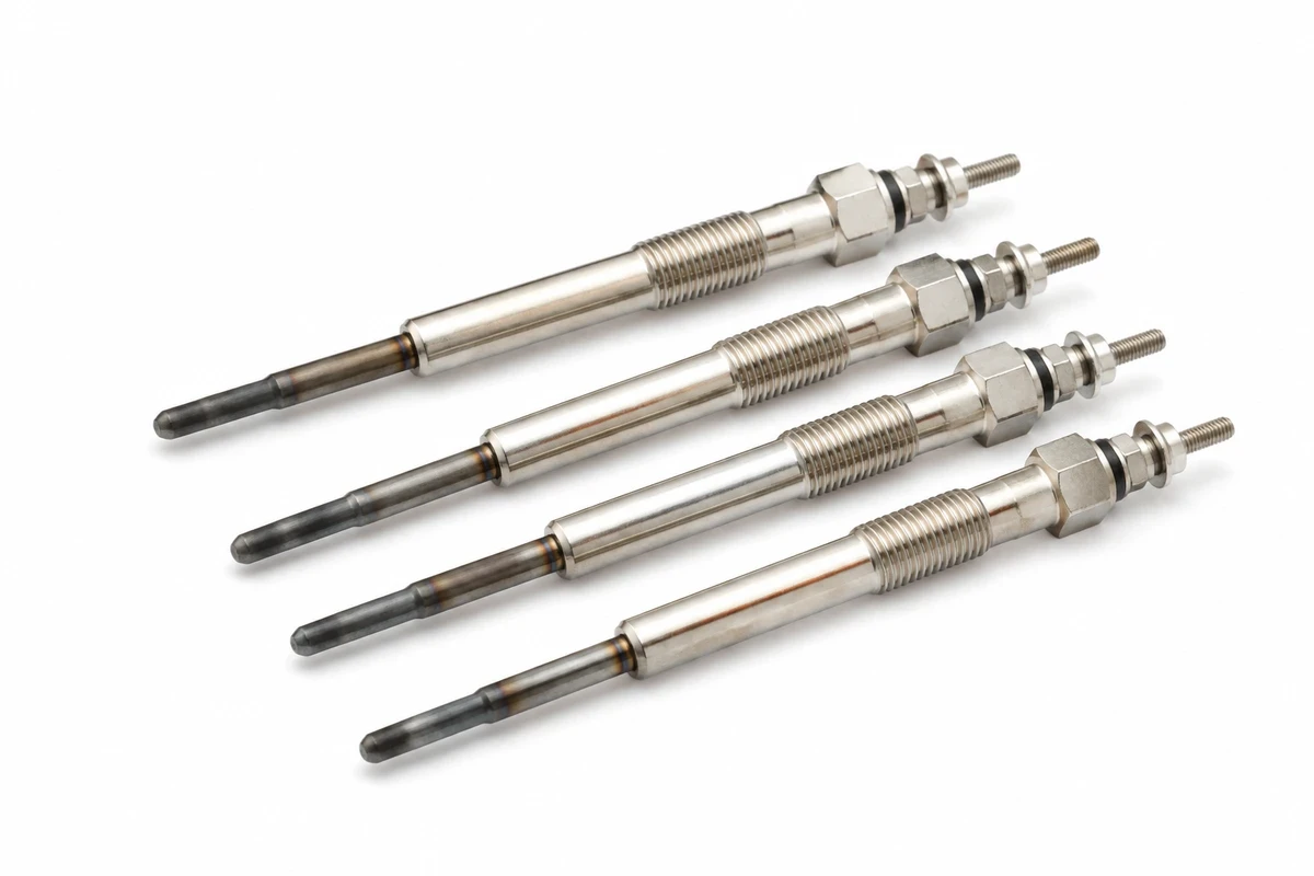 Representative glow plugs for a Nissan Navara parts inquiry
