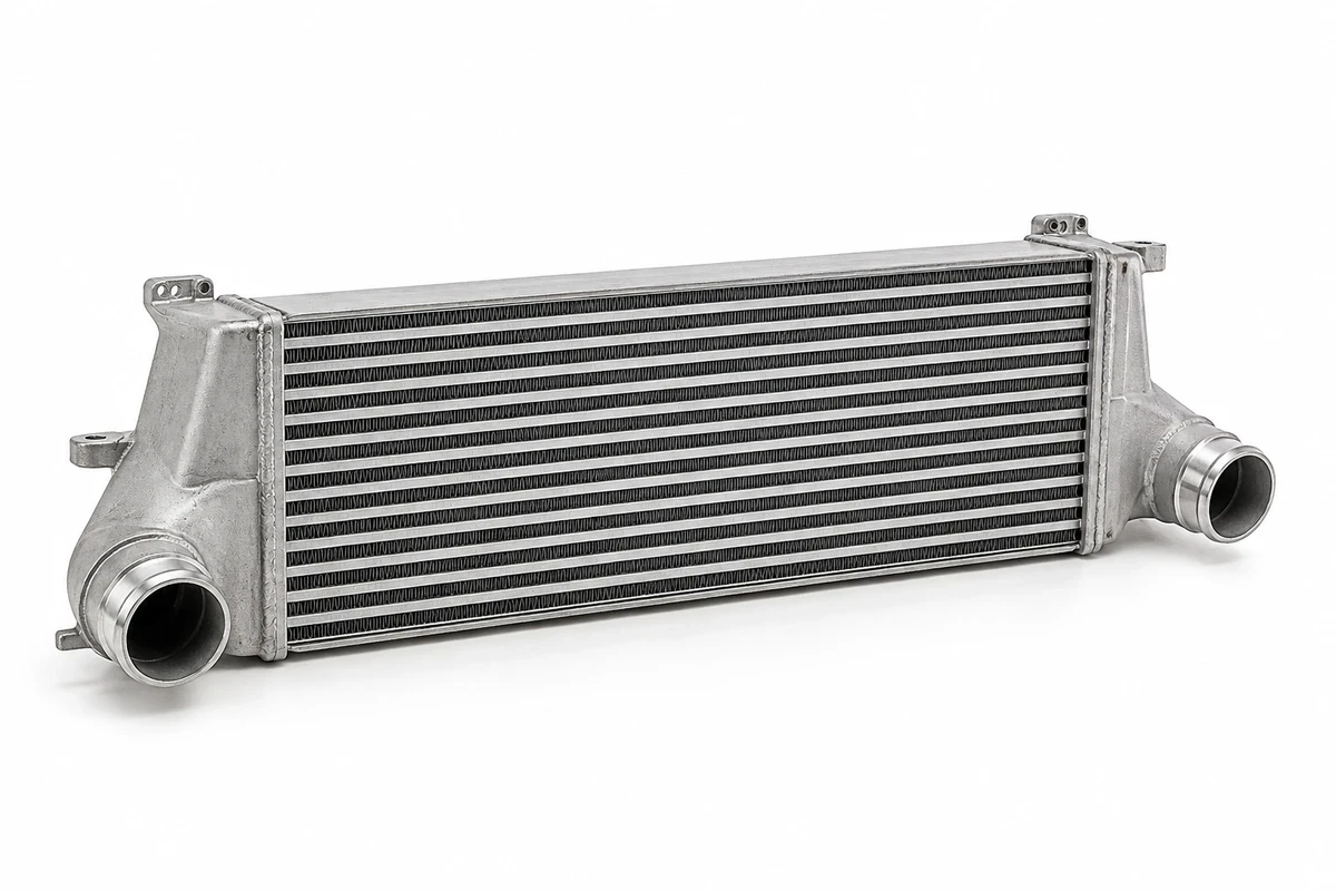 Representative intercooler / charge-air cooler for a Nissan Navara parts inquiry