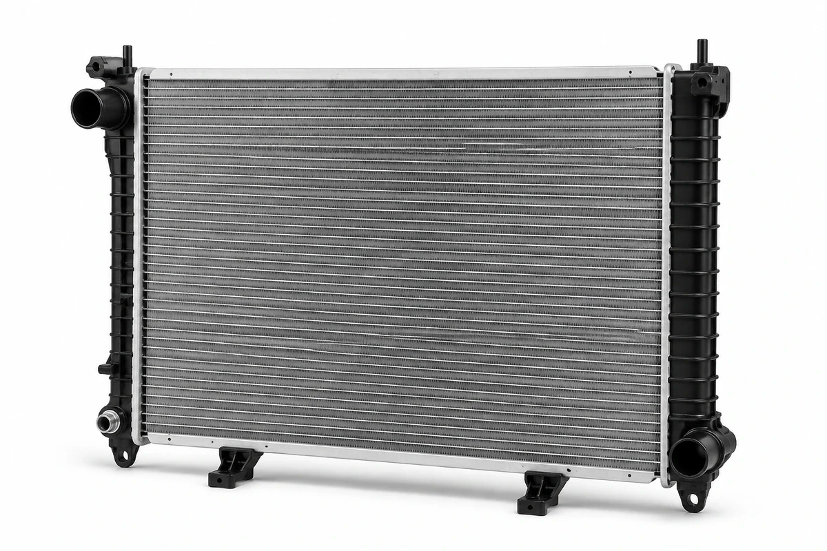 Representative radiator for a Nissan Navara parts inquiry