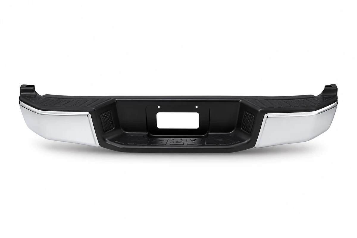 Representative rear bumper for a Nissan Navara parts inquiry