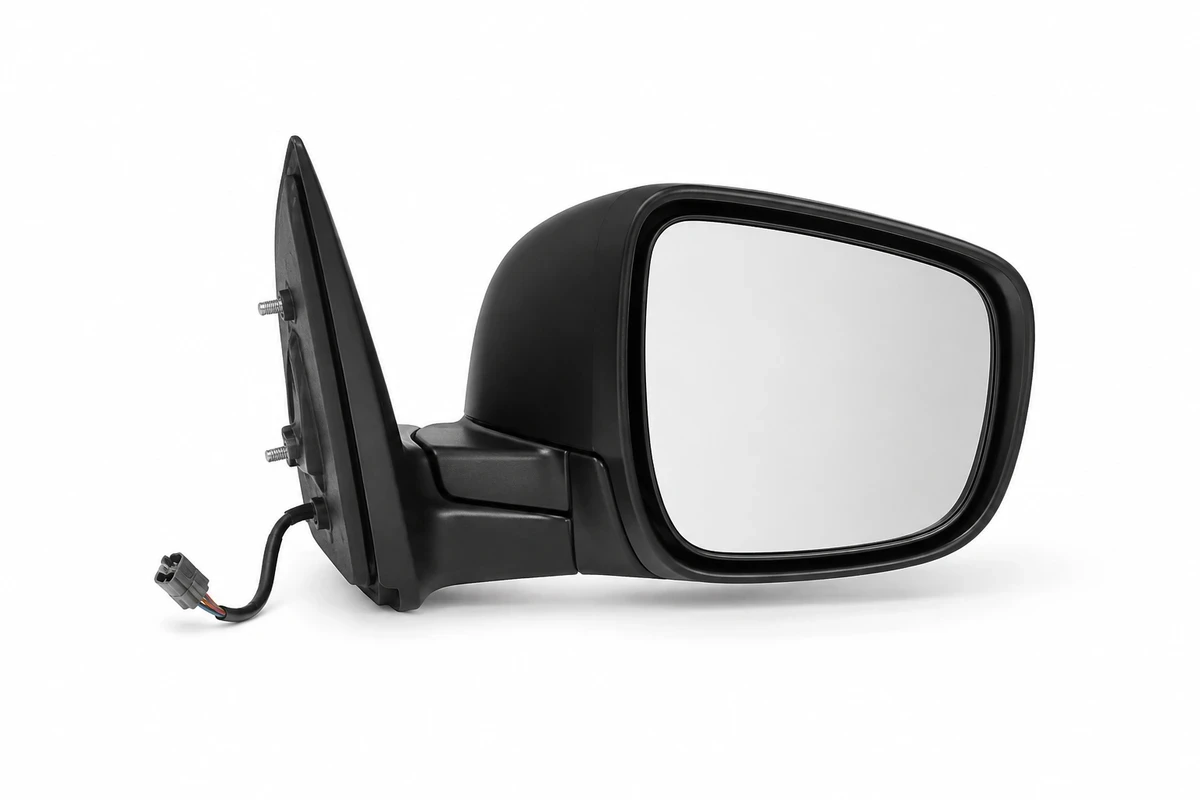 Representative side mirror for a Nissan Navara parts inquiry