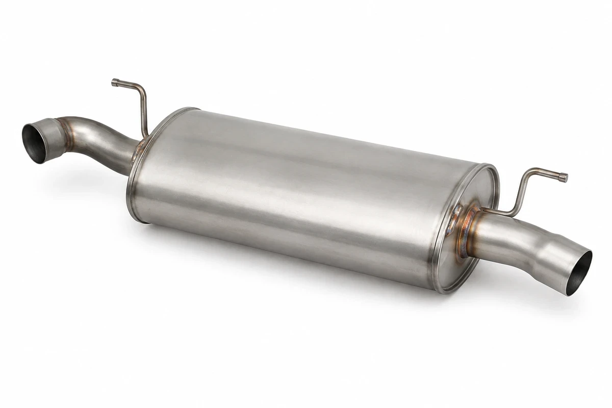 Representative exhaust muffler for a Nissan Patrol parts inquiry