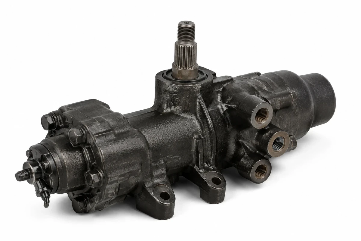 Representative steering box for a Nissan Patrol parts inquiry