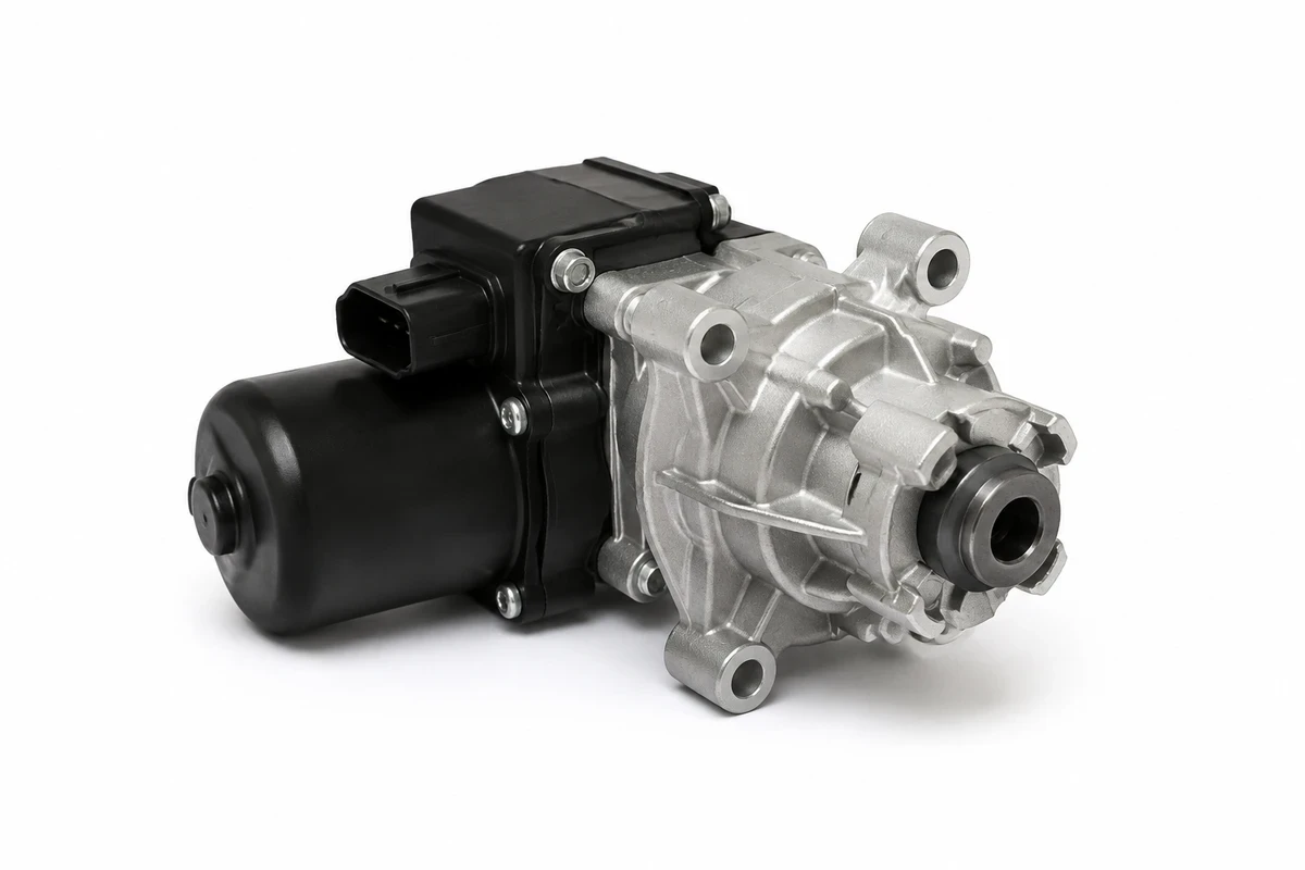 Representative transfer case actuator for a Nissan Patrol parts inquiry