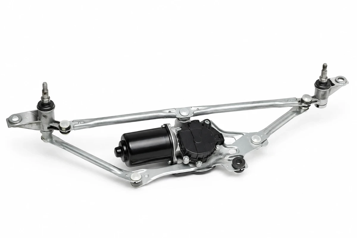 Representative wiper motor & linkage for a Nissan Patrol parts inquiry