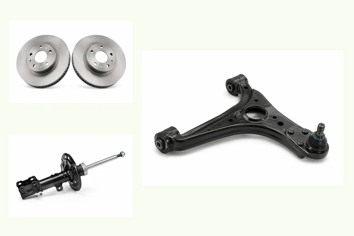 Representative Nissan Sentra components for brake and chassis orders
