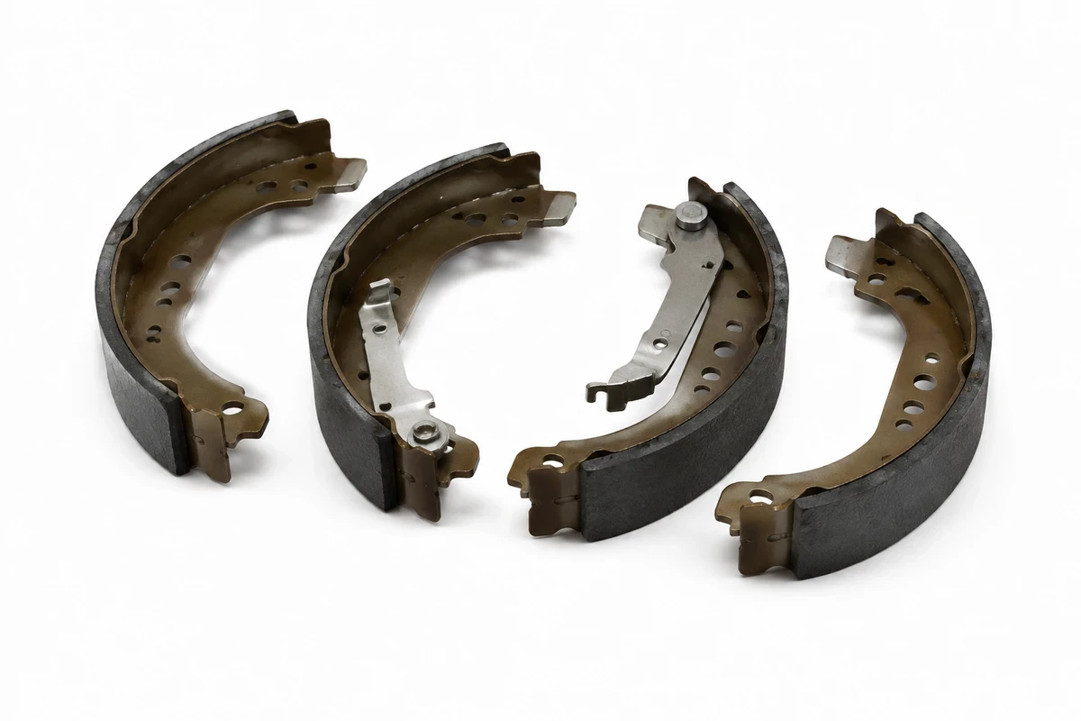 Representative brake shoes for a Nissan Sentra parts inquiry