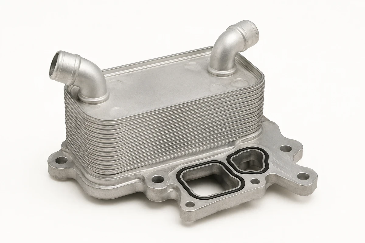 Representative oil cooler for a Nissan Sentra parts inquiry