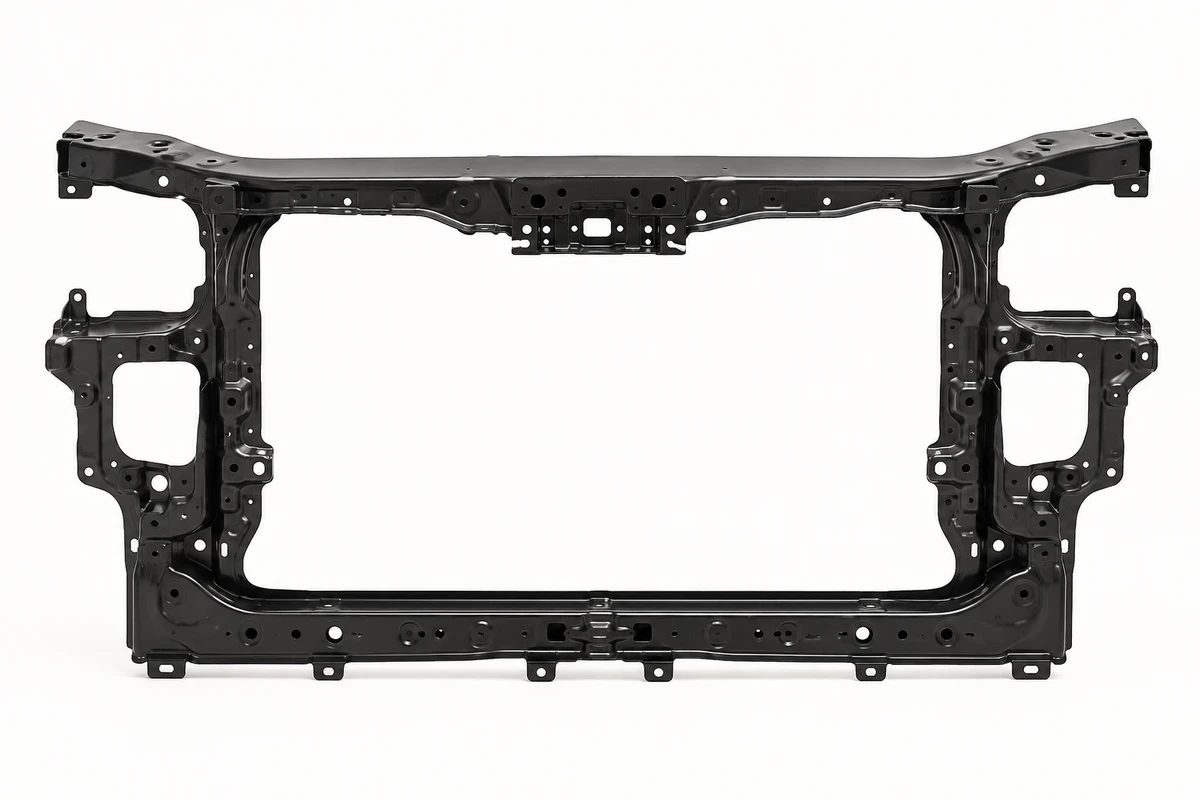 Representative radiator support / upper tie bar for a Nissan Sentra parts inquiry