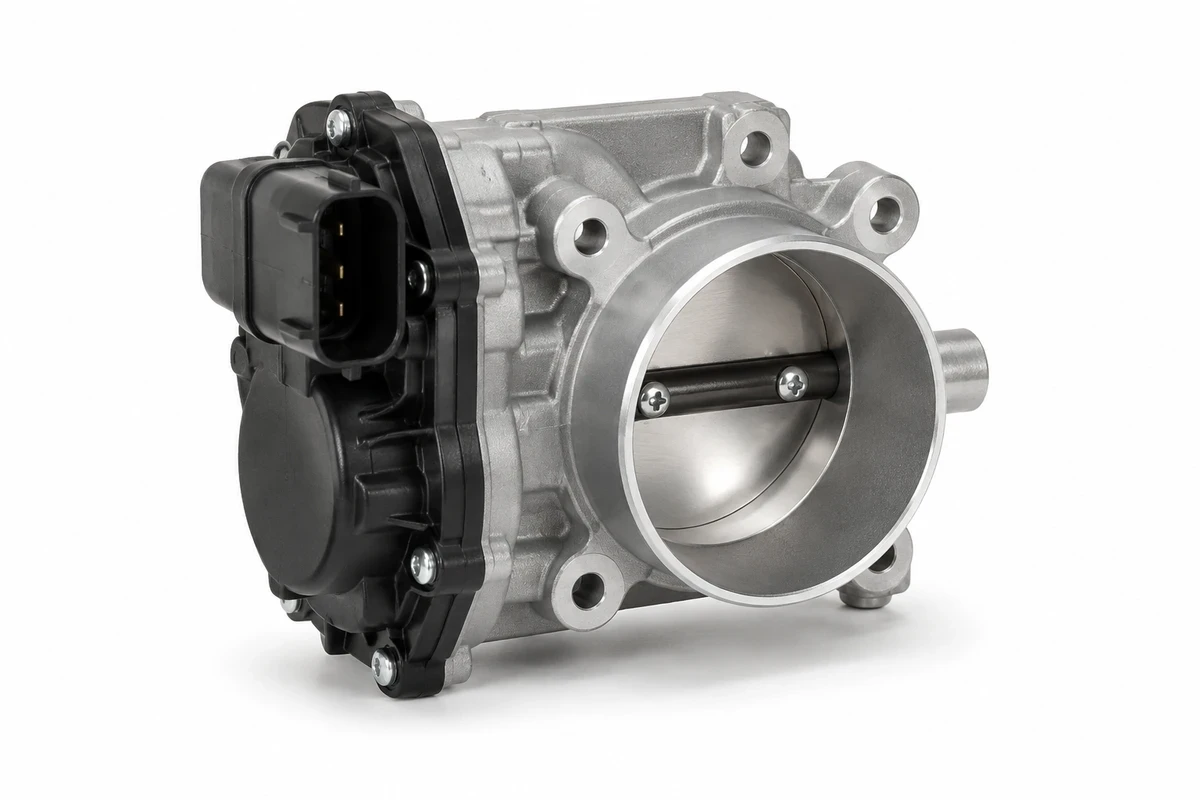 Representative throttle body for a Nissan Sentra parts inquiry