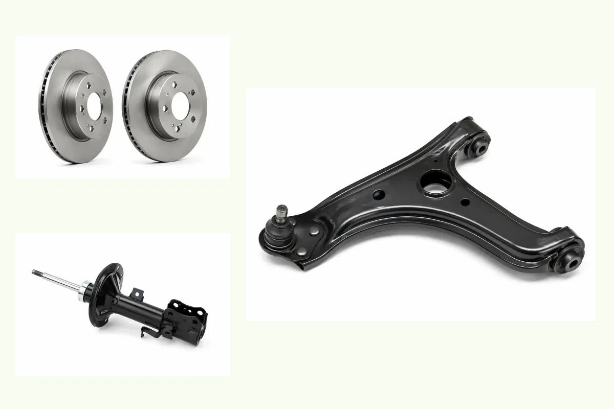 Representative Nissan Sunny components for brake and chassis orders