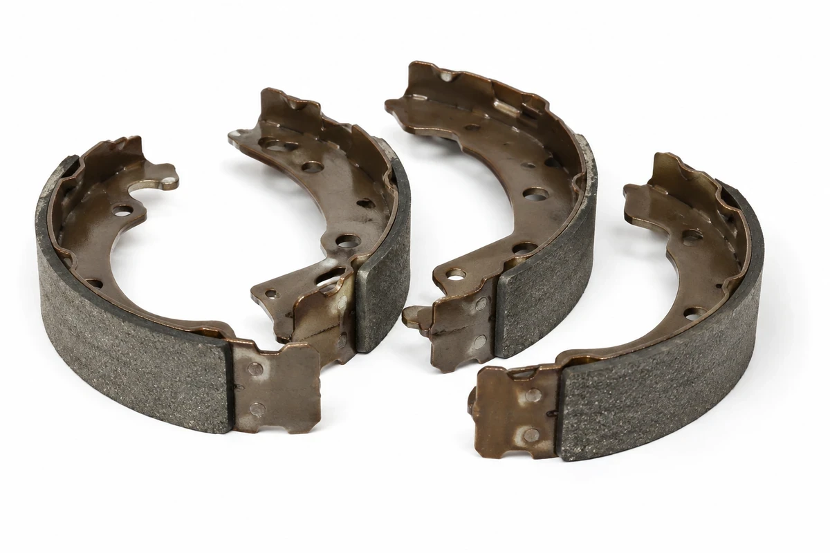 Representative brake shoes for a Nissan Sunny parts inquiry