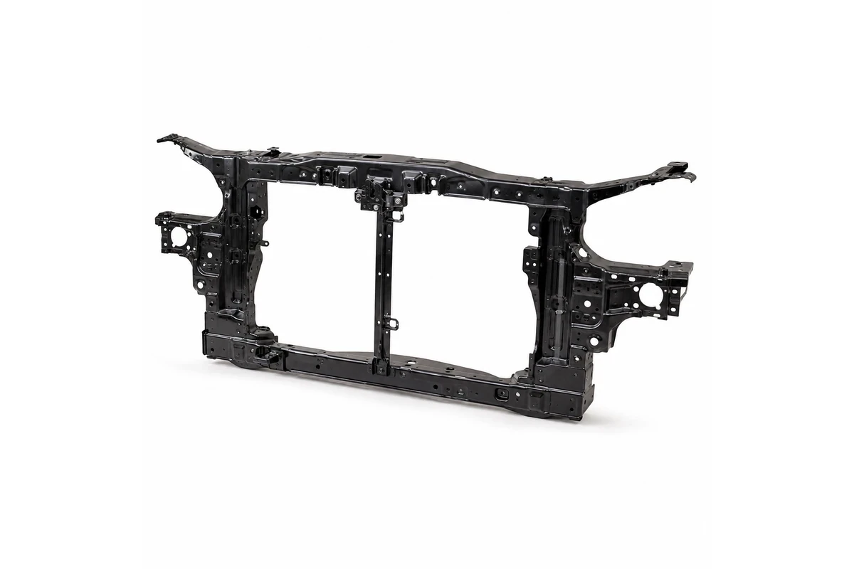 Representative radiator support / upper tie bar for a Nissan Sunny parts inquiry