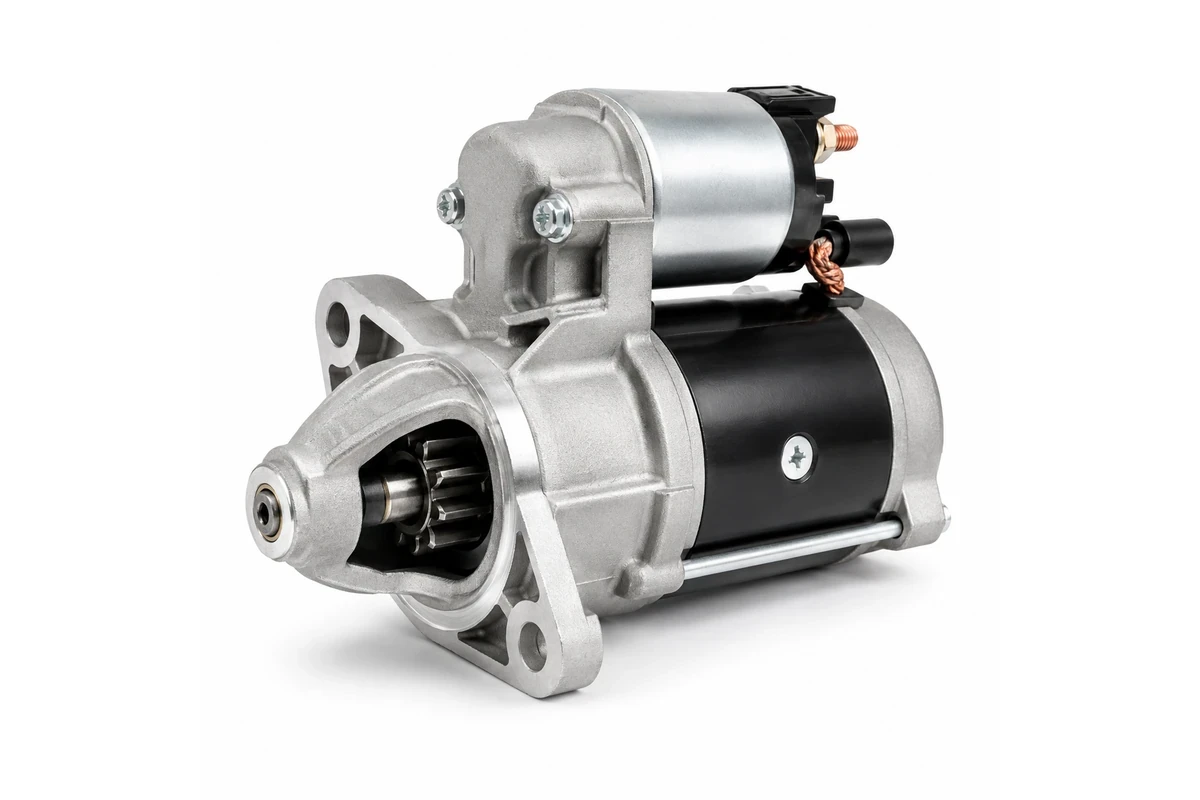 Representative starter motor for a Nissan Sunny parts inquiry