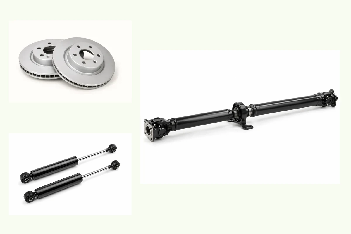 Representative Nissan X-Trail components for brake, suspension & awd orders