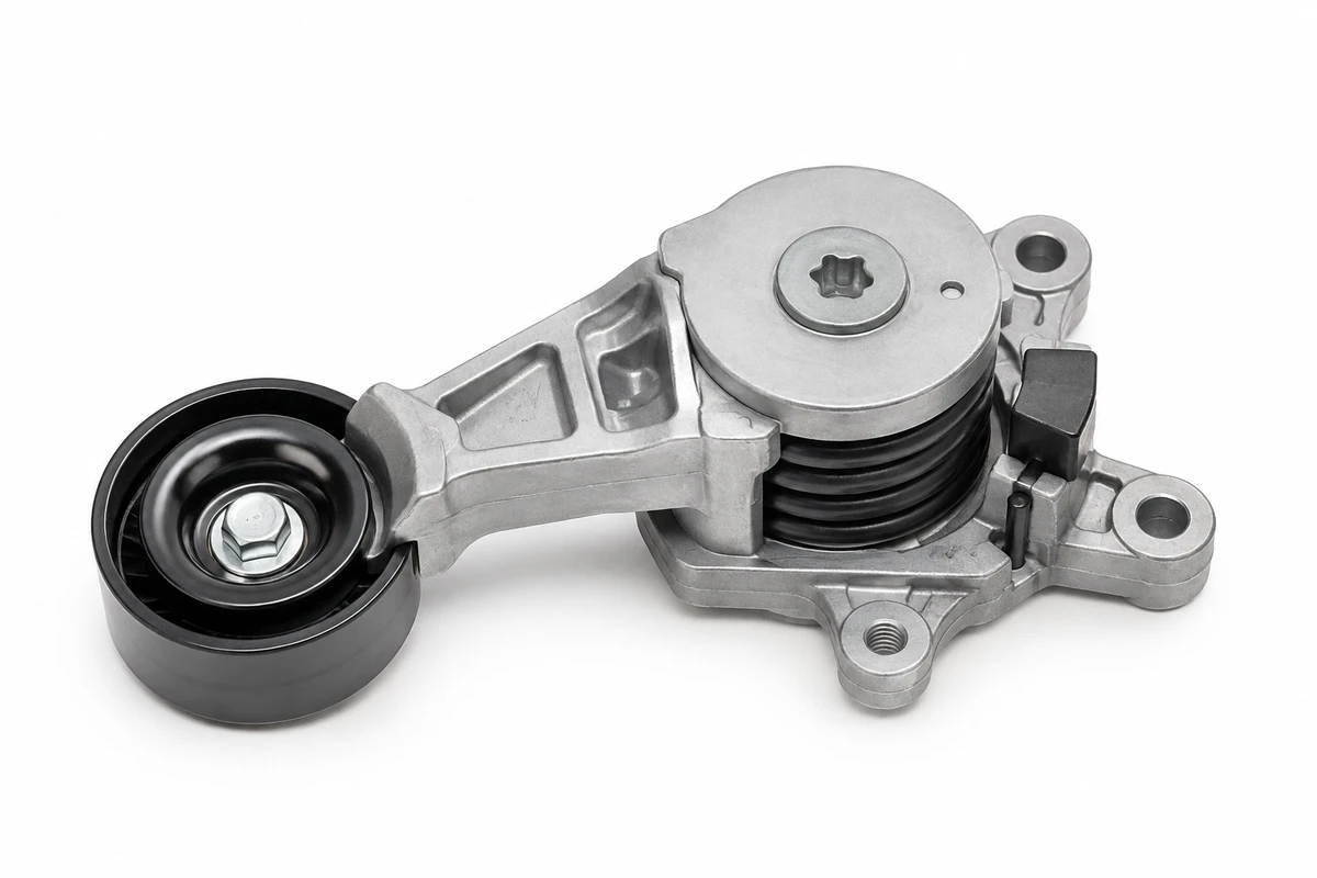Nissan X-Trail belt tensioner identification image