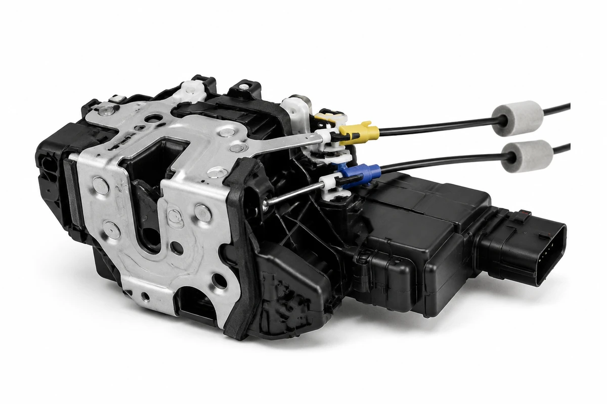Nissan X-Trail door lock actuator / latch identification image