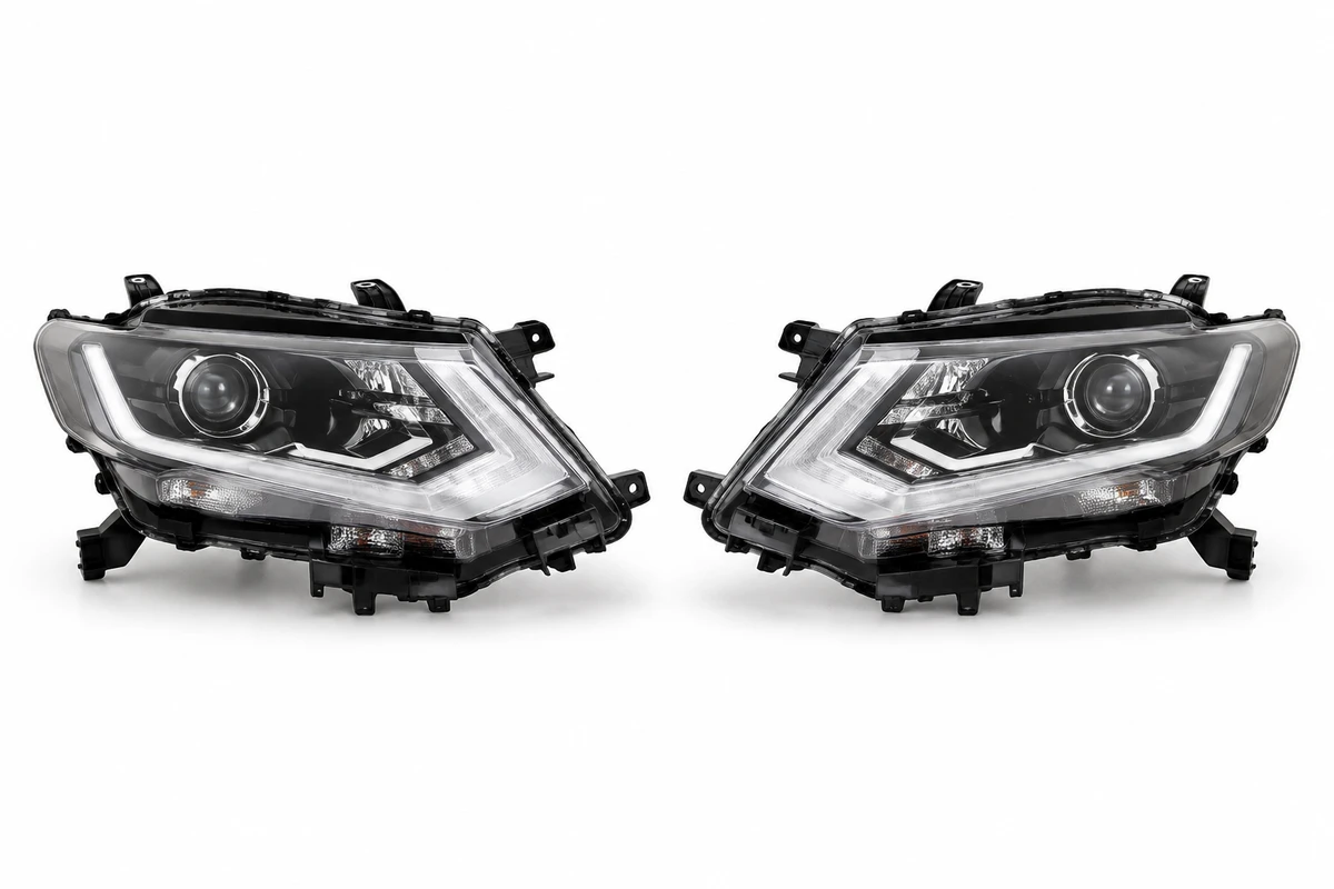 Nissan X-Trail headlights identification image