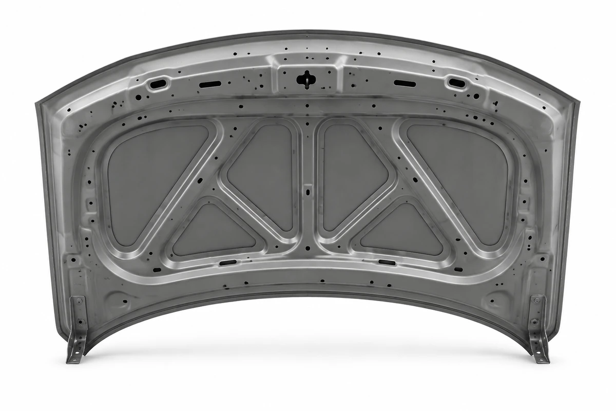 Nissan X-Trail hood panel identification image