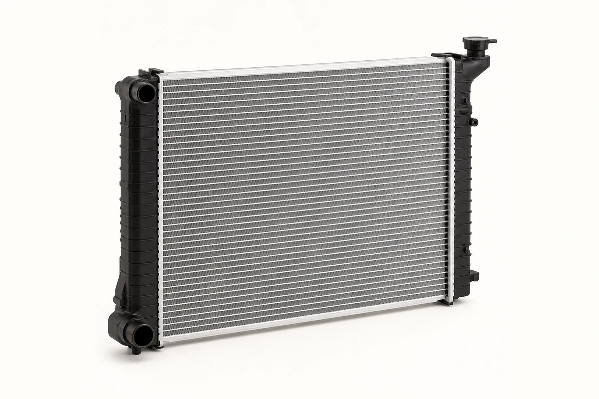 Nissan X-Trail radiator identification image