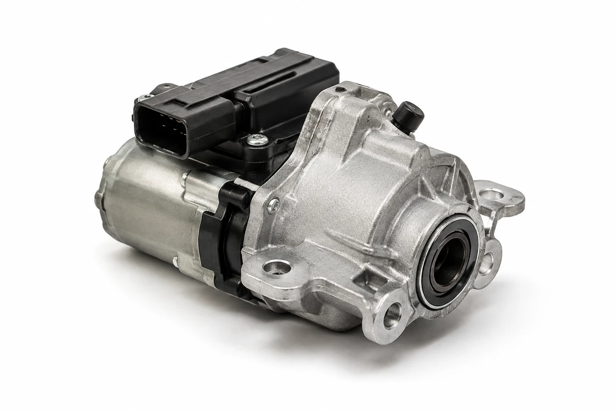 Nissan X-Trail transfer case actuator identification image