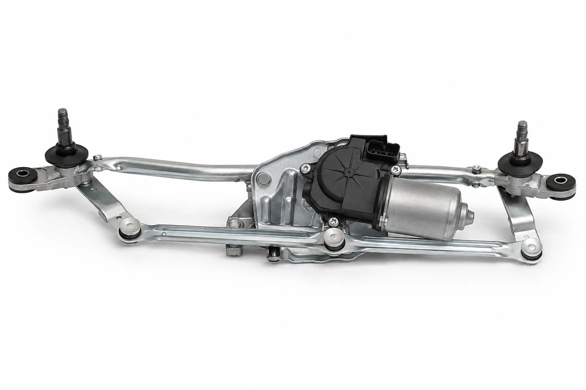 Nissan X-Trail wiper motor & linkage identification image