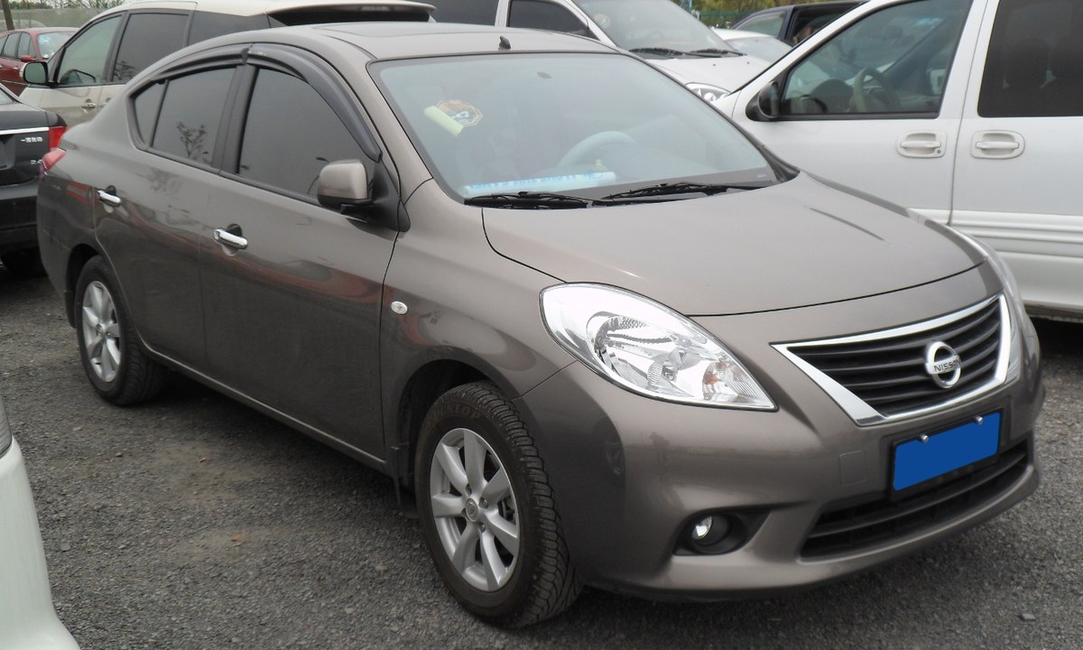 Nissan Sunny vehicle reference