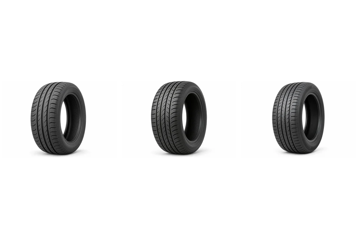 Independent road-tyre type comparison