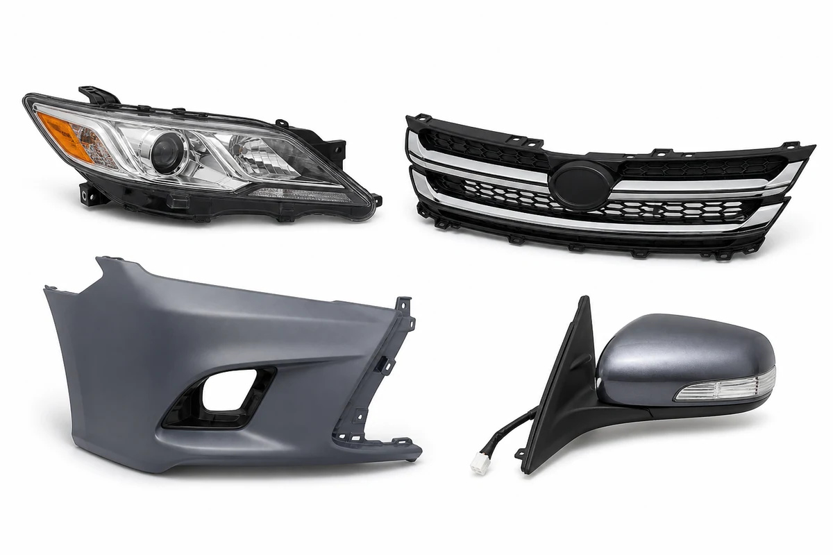 Toyota Camry Body, Lighting & Facelift Identification Guide concrete automotive reference