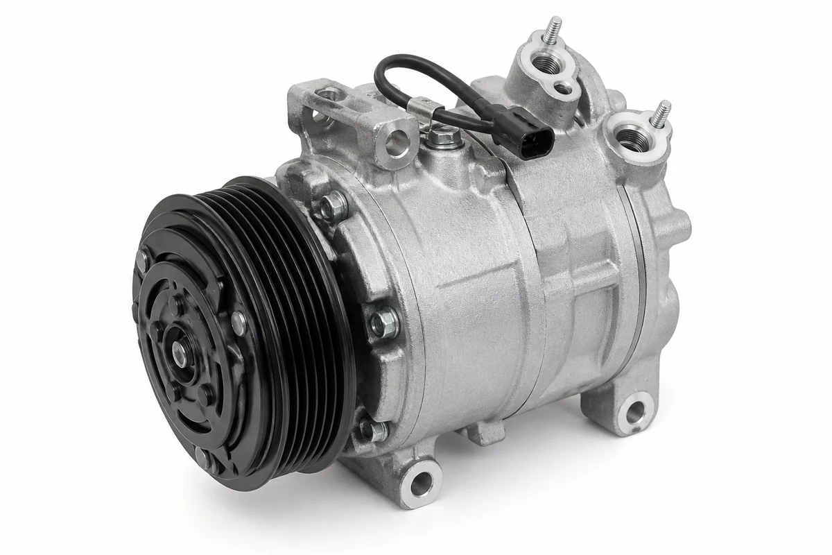 Toyota Corolla A/C Compressor concrete product identification image