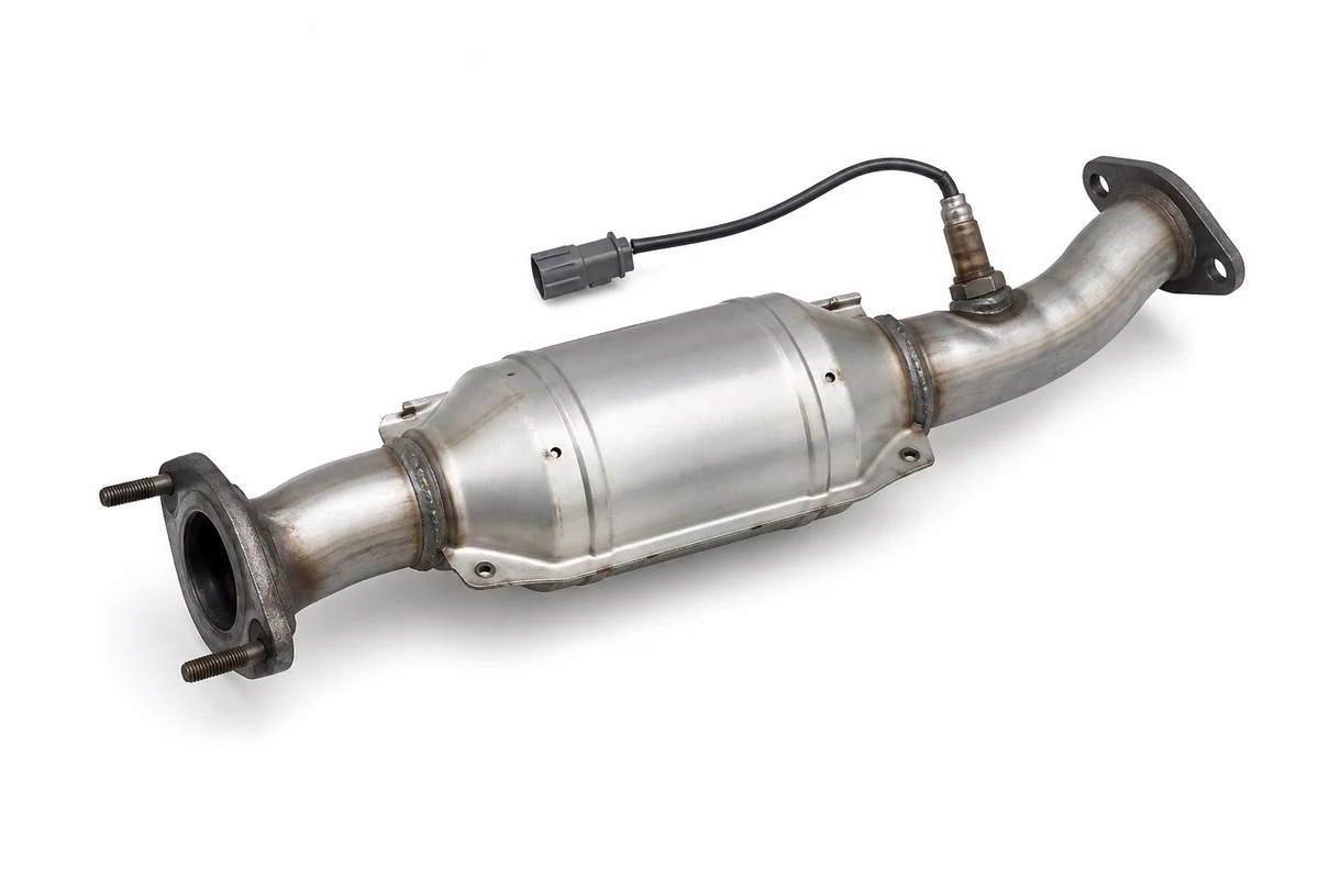 Toyota Corolla Catalytic Converter concrete product identification image