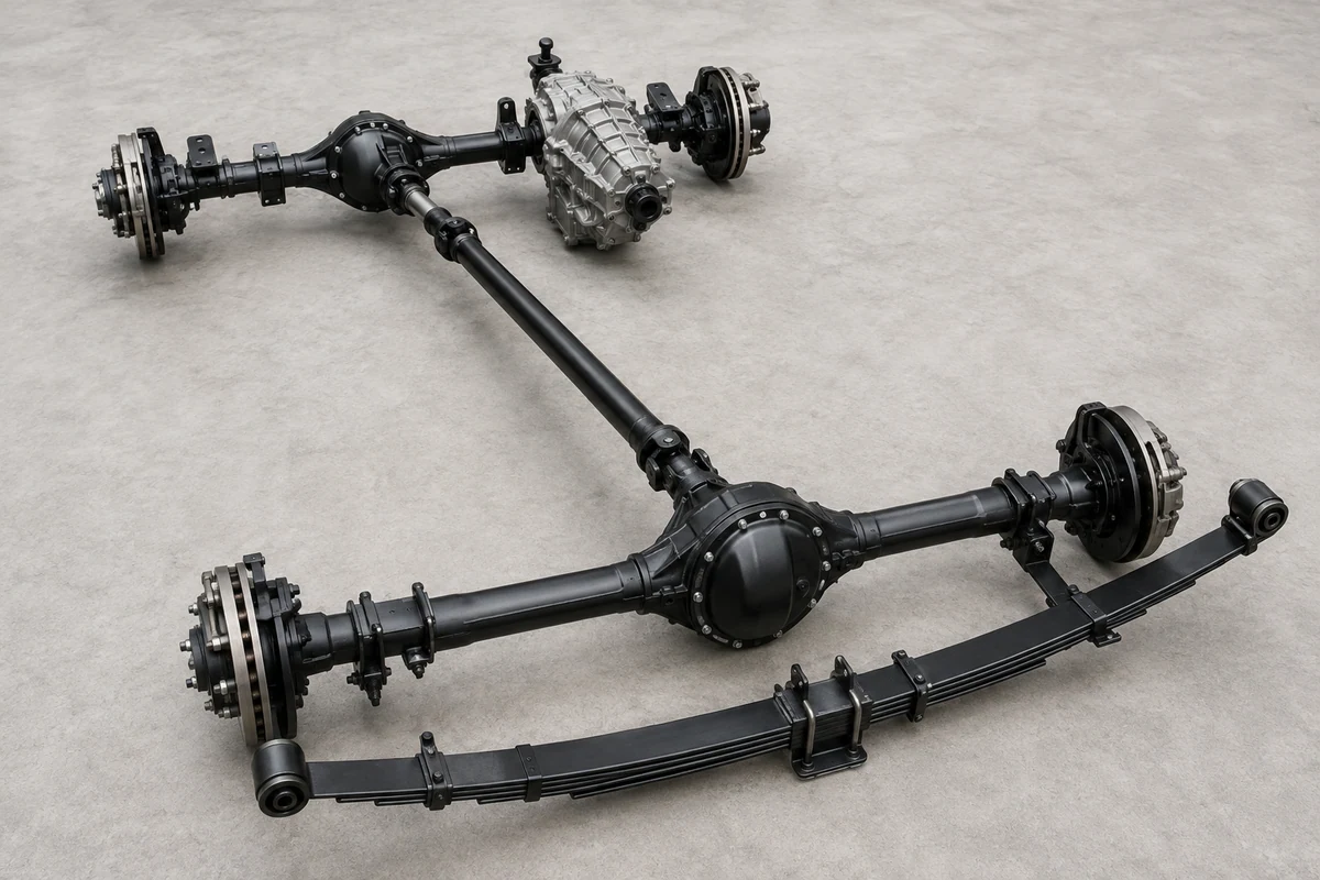 Toyota Hilux 2WD, 4WD, Driveline & Load Guide visual guide