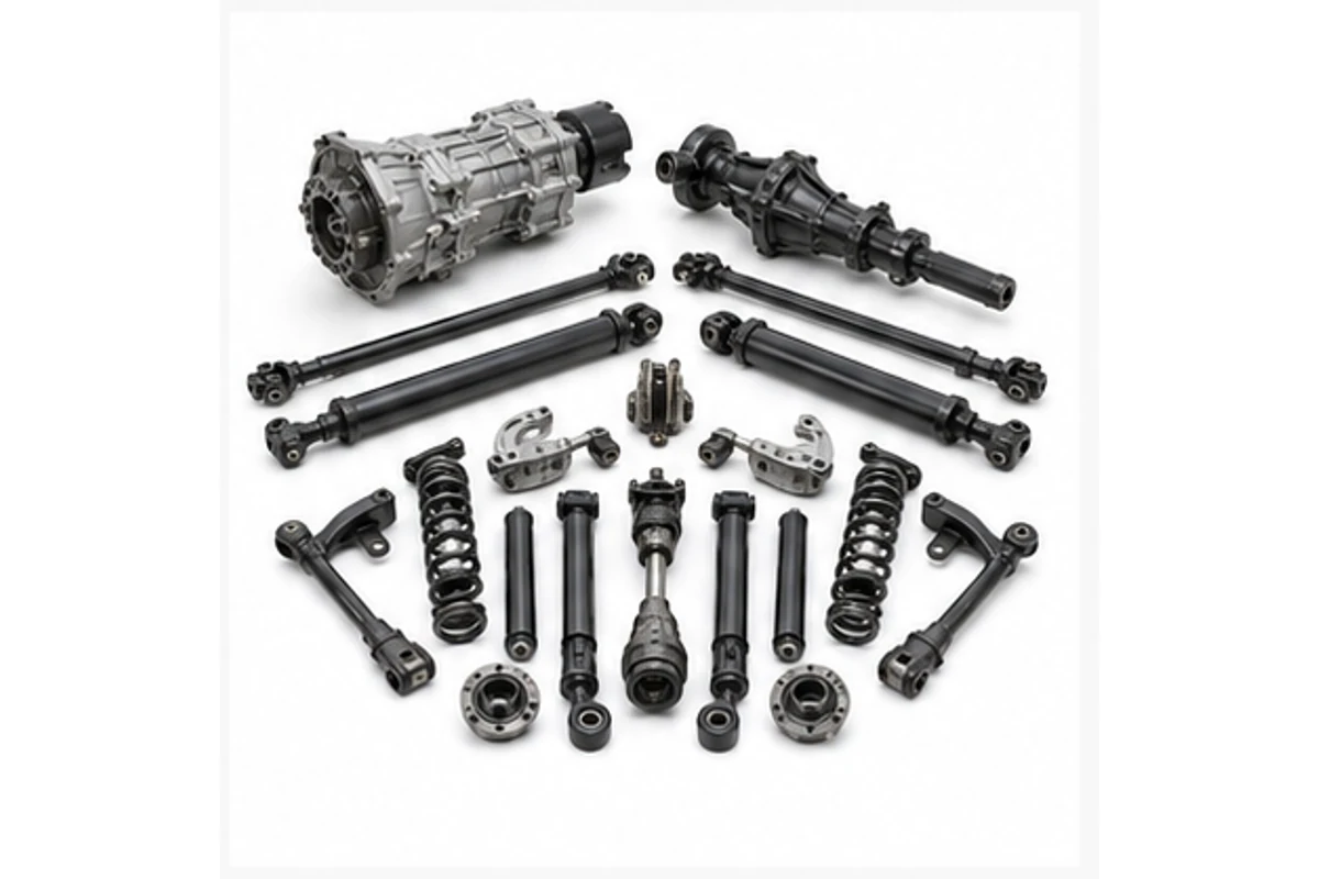 Land Cruiser 4WD, Differential, AHC, KDSS & Suspension Guide visual guide