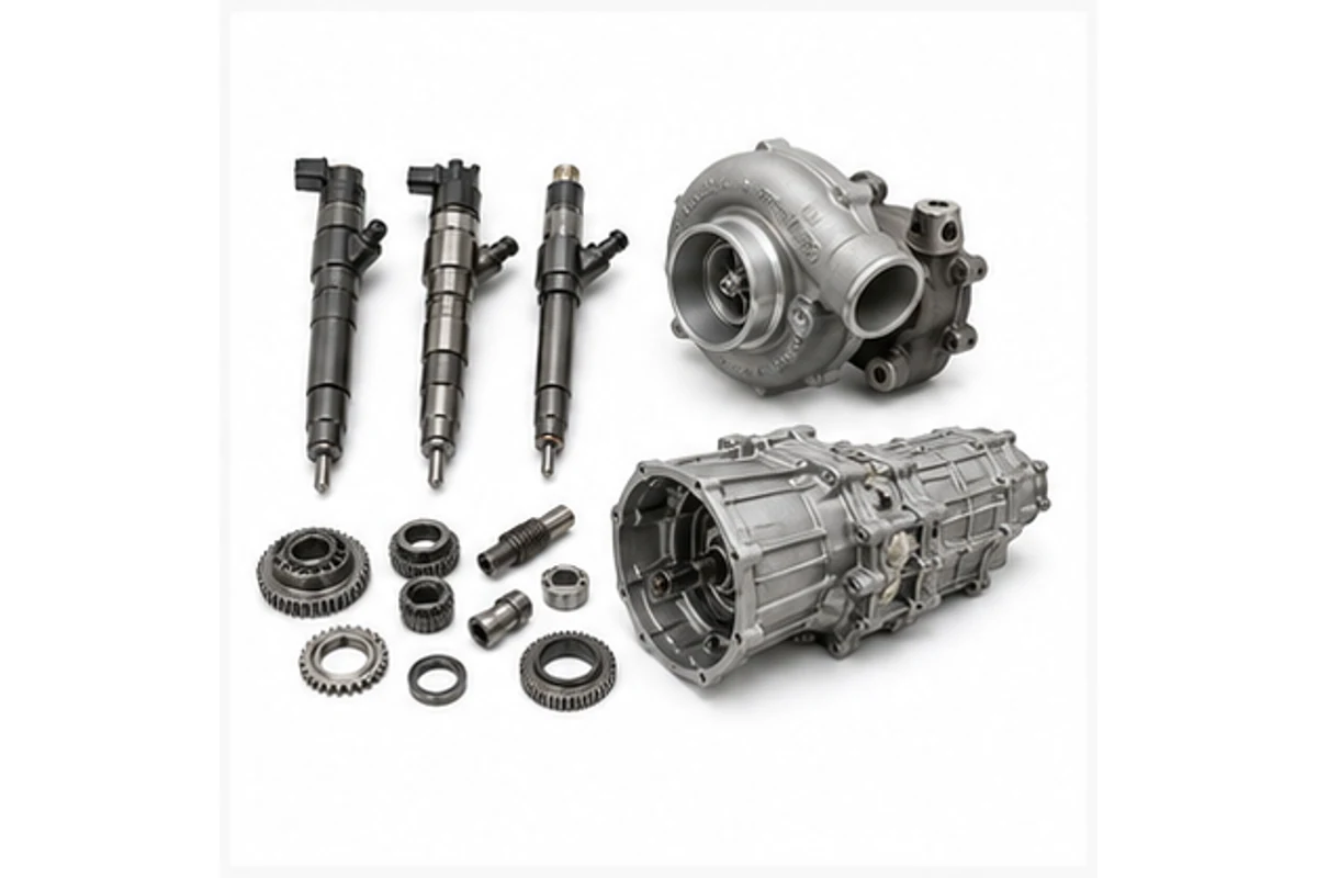 Land Cruiser Gasoline, Diesel, Engine & Transmission Parts Guide visual guide