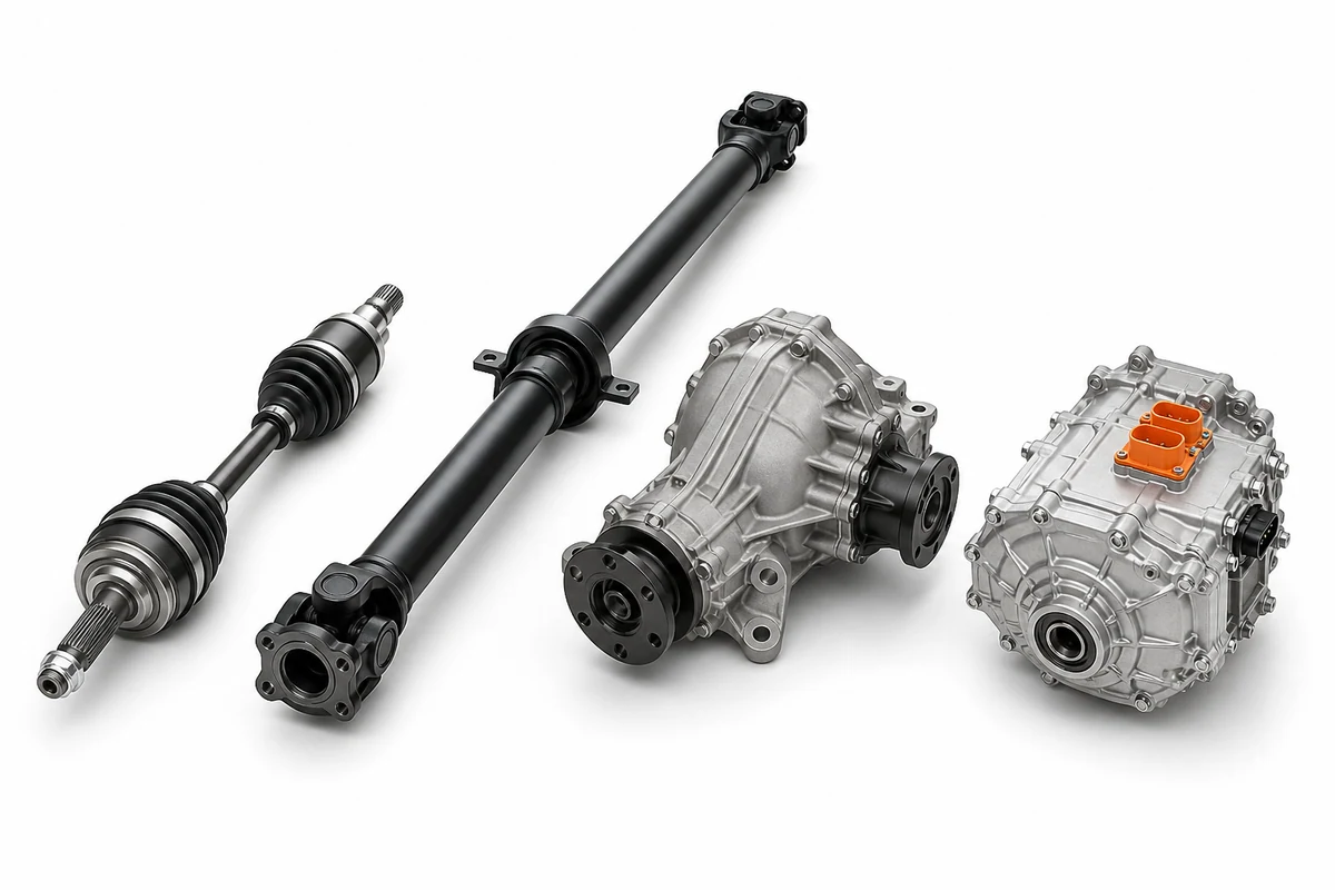 Toyota RAV4 FWD, AWD & E-Four Driveline Guide visual reference
