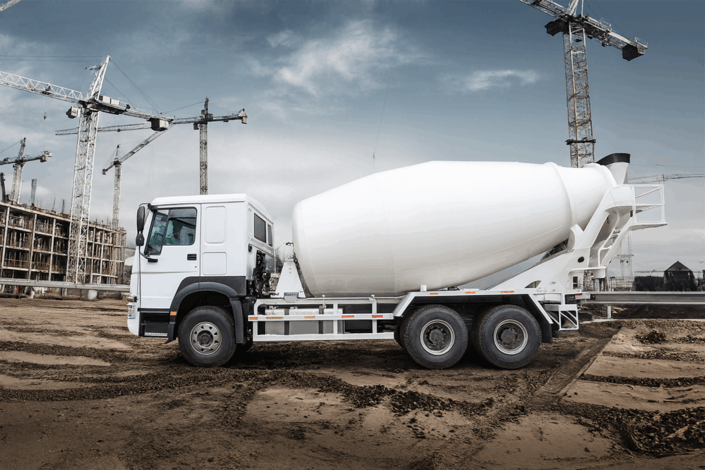 rex concrete mixer truck